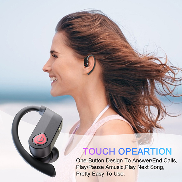 Manufacturer best wireless earbuds With Perfect Sound for music 10 hours’ play time LWT-2003